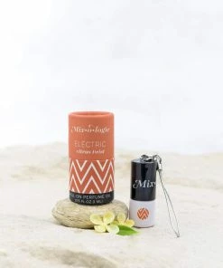 Mixology Electric (citrus Twist) Mini Roll-On Perfume (1 ML) Keychain Apothecary + Beauty