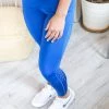 Eco Friendly Mono B High Waist Leggings In Royal Blue