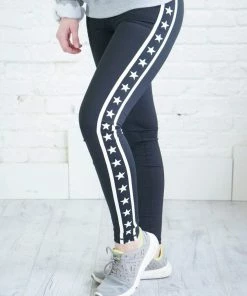 Mono B Apparel Highwaist Stars & Stripes Leggings 10 Mono B Apparel Highwaist Stars & Stripes Leggings
