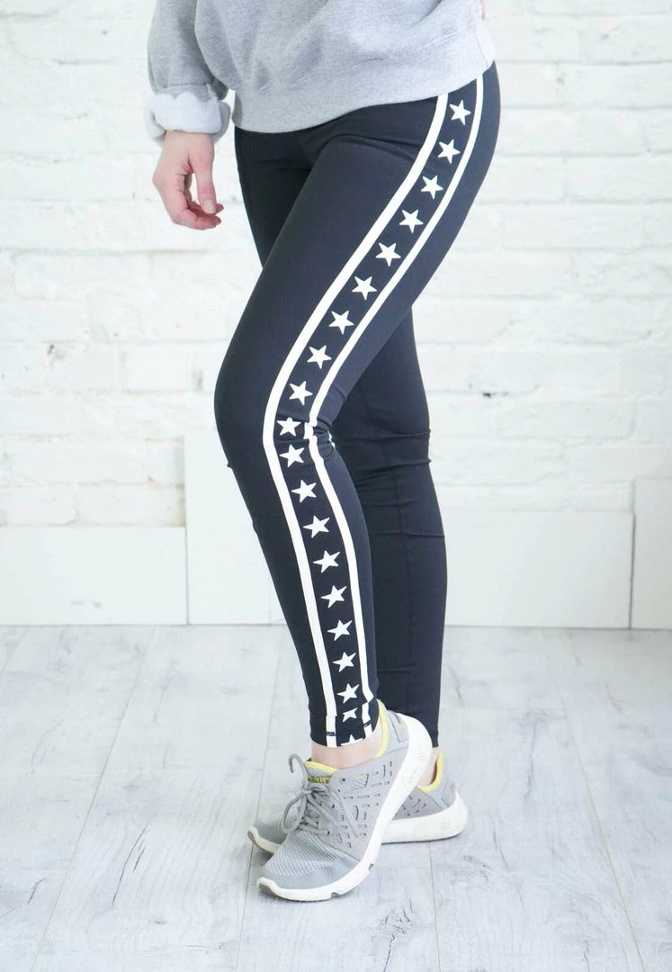 Mono B Apparel Highwaist Stars & Stripes Leggings 4 Mono B Apparel Highwaist Stars & Stripes Leggings