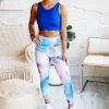 Mono B High Waist Leggings In Soft Rainbow Apparel