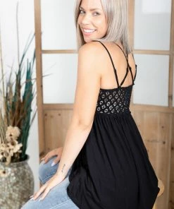 Boutique Simplified Complete Me Tunic - Black 8 Boutique Simplified Complete Me Tunic - Black