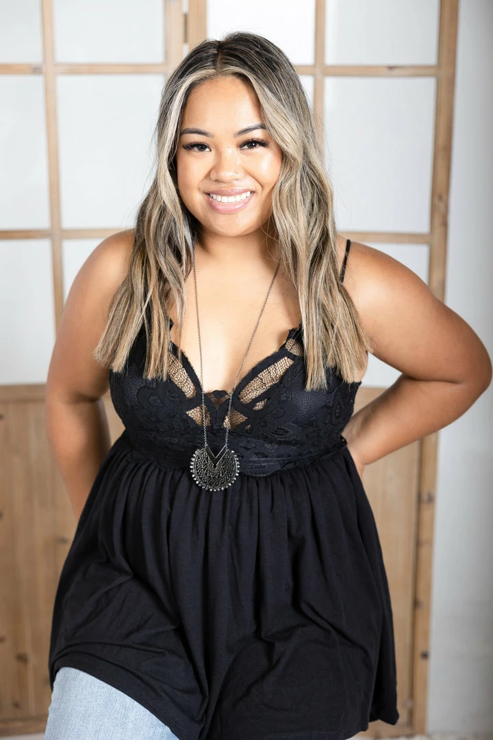 Boutique Simplified Complete Me Tunic - Black 5 Boutique Simplified Complete Me Tunic - Black