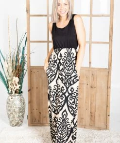 Boutique Simplified Damask You Out - Maxi