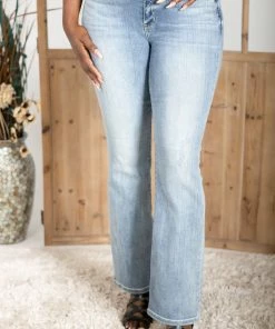 Boutique Simplified Kickin' It Judy Blue Bootcut Jeans Denim 8 Boutique Simplified Kickin' It Judy Blue Bootcut Jeans Denim
