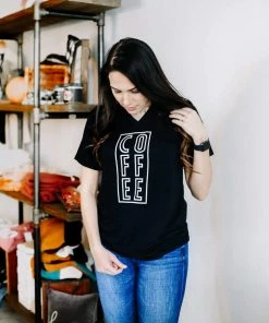 Mugsby Wholesale Tops Coffee Coffee Coffee Graphic Tee