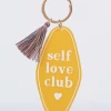 Mugsby Wholesale Jewelry + Handbags + Accessories Self Love Club Motel Keychain