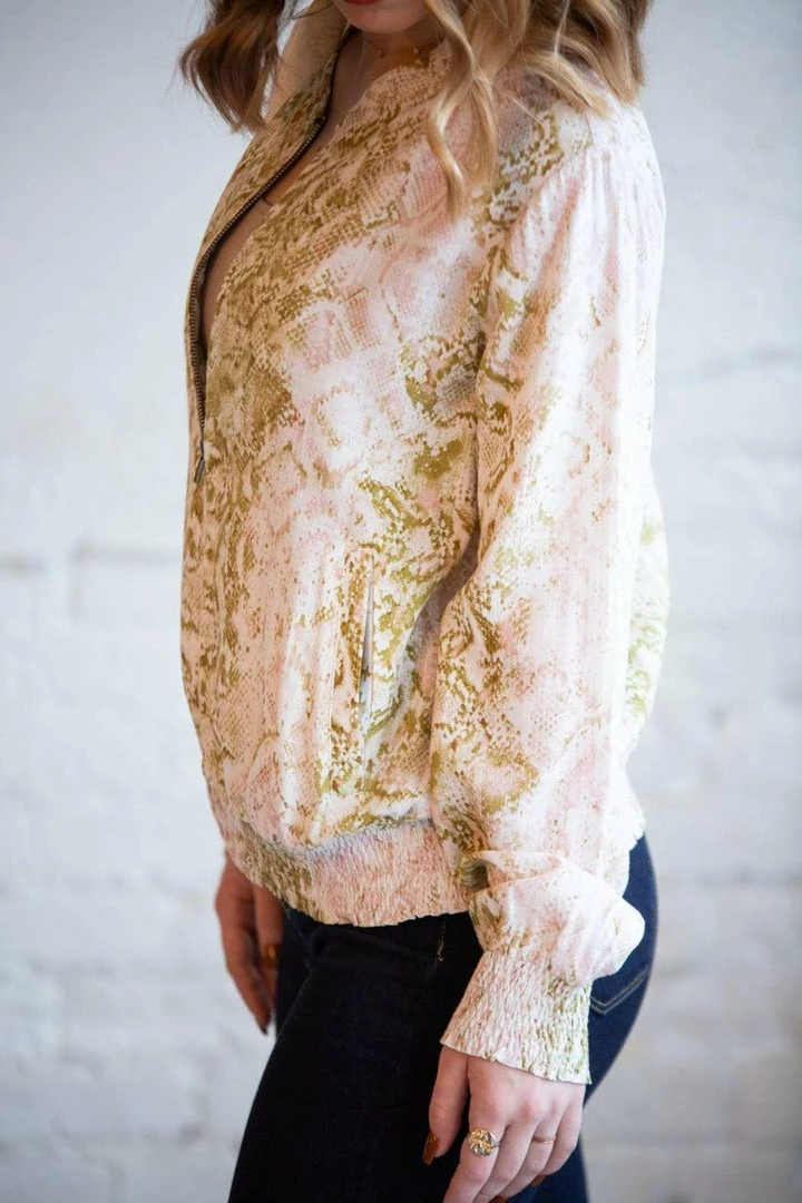 Mystree Tops Colbie Bomber Jacket 2 Mystree Tops Colbie Bomber Jacket