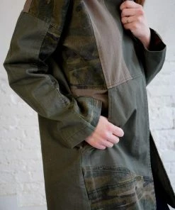 Mystree Queens Camo Olive Jacket