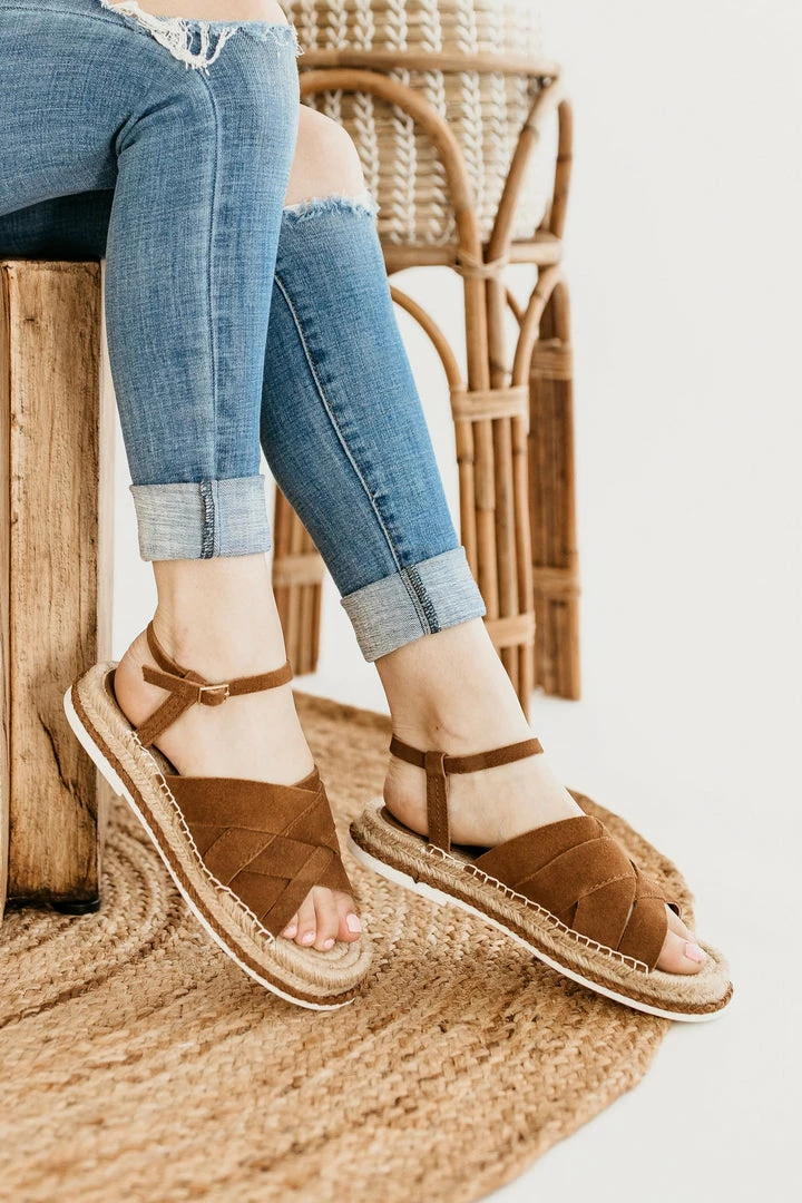 Matisse Nicolette Espadrille Sandal In Saddle 3 Matisse Nicolette Espadrille Sandal In Saddle