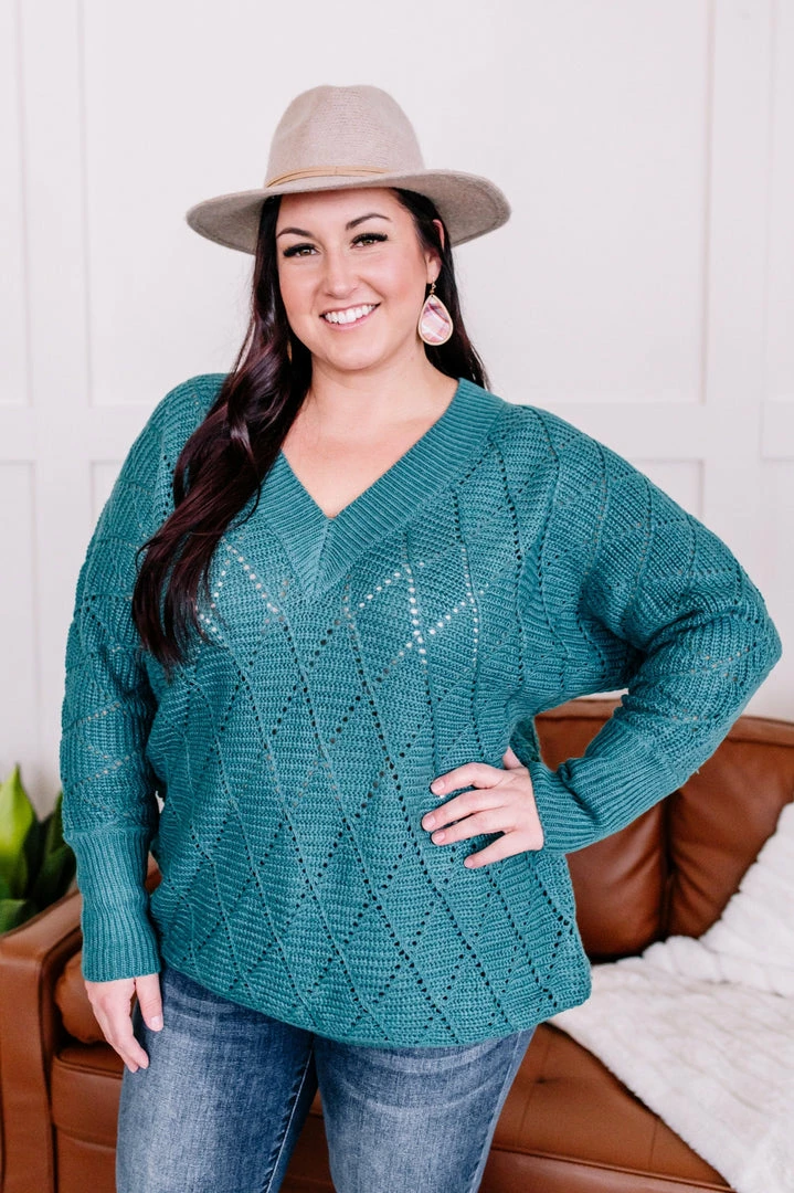 No Ship Drop Ship A Little Jaded V-Neck Sweater (GHG-S) 6 No Ship Drop Ship A Little Jaded V-Neck Sweater (GHG-S)