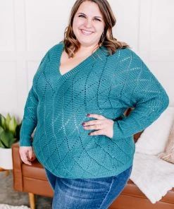 No Ship Drop Ship A Little Jaded V-Neck Sweater (GHG-S) 14 No Ship Drop Ship A Little Jaded V-Neck Sweater (GHG-S)