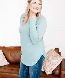 No Ship Drop Ship Ahead Of The Curve Top In Seaglass (GHG-S)