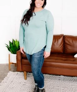 No Ship Drop Ship Ahead Of The Curve Top In Seaglass (GHG-S)