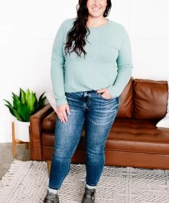 No Ship Drop Ship Ahead Of The Curve Top In Seaglass (GHG-S)