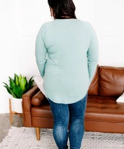 No Ship Drop Ship Ahead Of The Curve Top In Seaglass (GHG-S)