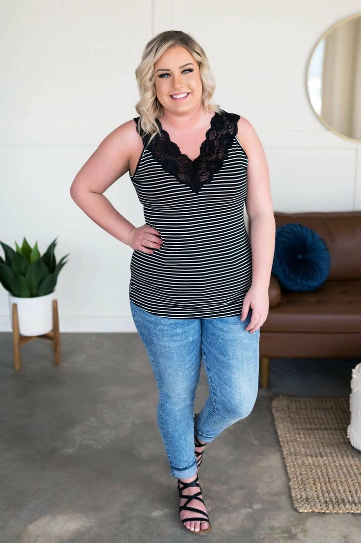 No Ship Drop Ship Bloomin' Perfect Sleeveless Lace Top 2 No Ship Drop Ship Bloomin' Perfect Sleeveless Lace Top