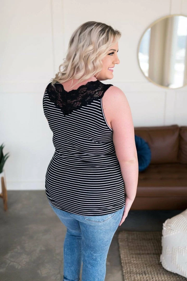 No Ship Drop Ship Bloomin' Perfect Sleeveless Lace Top 3 No Ship Drop Ship Bloomin' Perfect Sleeveless Lace Top