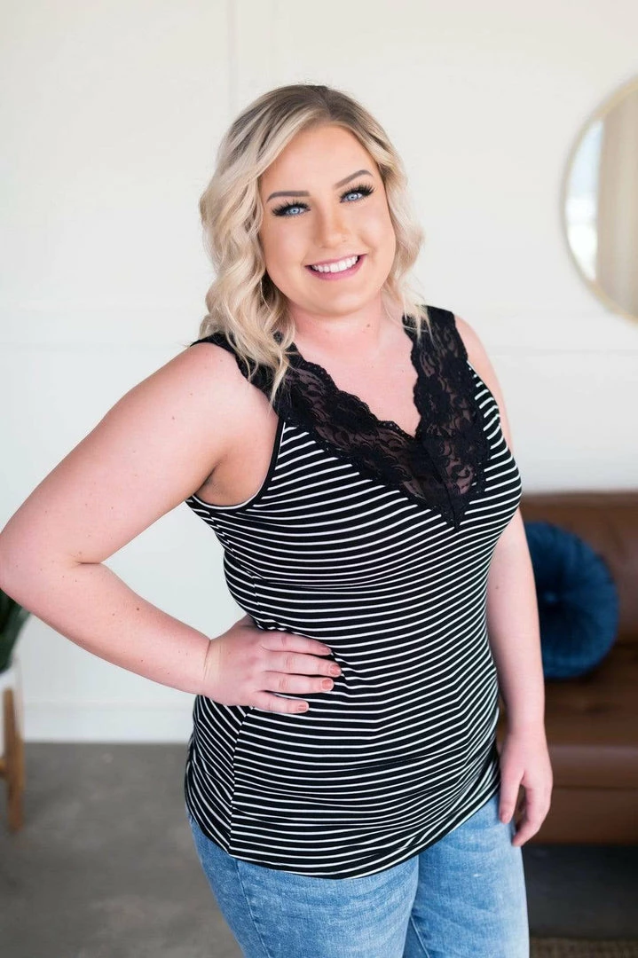 No Ship Drop Ship Bloomin' Perfect Sleeveless Lace Top 1 No Ship Drop Ship Bloomin' Perfect Sleeveless Lace Top