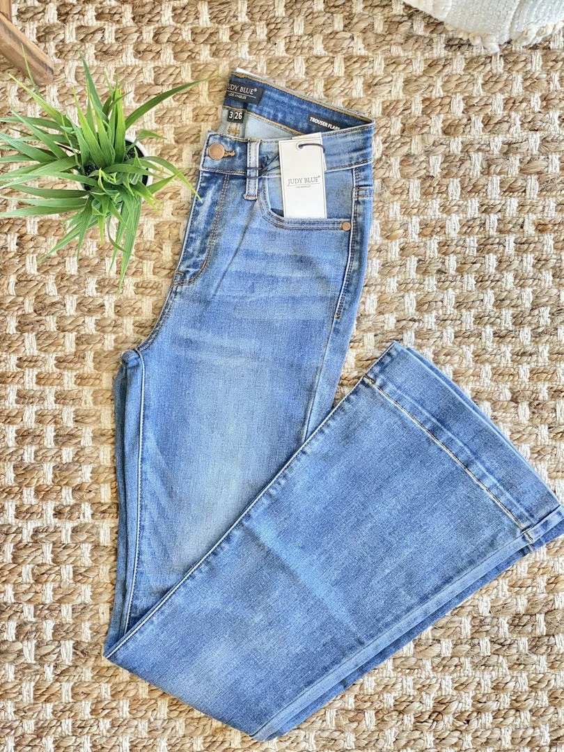 No Ship Drop Ship Slow Burn Judy Blue Trouser Flares 17 No Ship Drop Ship Slow Burn Judy Blue Trouser Flares