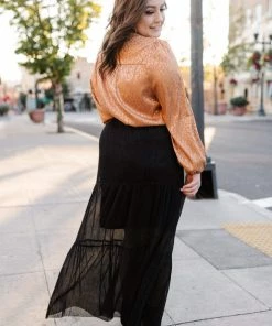 No Ship Drop Ship Dance Till Dawn Tiered Pleated Maxi Skirt