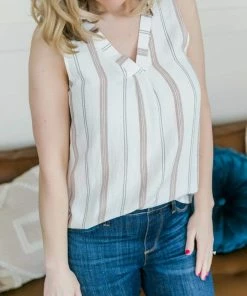 No Ship Drop Ship Tops Do You See What I See Sleeveless Top