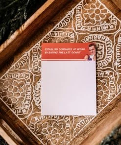 No Ship Drop Ship Eat The Last Donut Advice Notepad Apparel