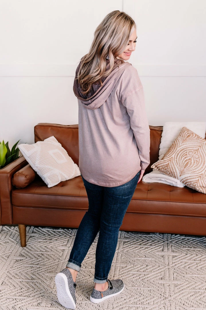 No Ship Drop Ship Edge Your Bets Hooded Top In Bark (GHG-1) Tops 7 No Ship Drop Ship Edge Your Bets Hooded Top In Bark (GHG-1) Tops