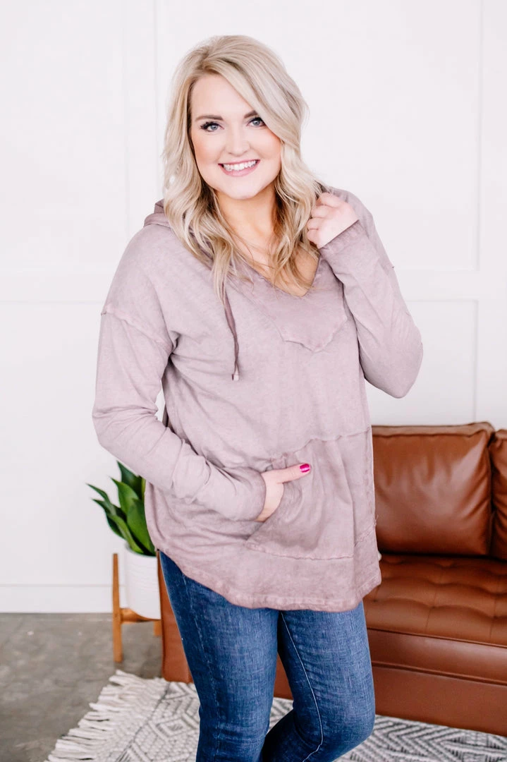 No Ship Drop Ship Edge Your Bets Hooded Top In Bark (GHG-1) Tops 9 No Ship Drop Ship Edge Your Bets Hooded Top In Bark (GHG-1) Tops