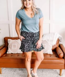 No Ship Drop Ship GHG- Shop Singles Endless Possibilities Tee In Sea (GHG-S)