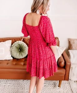 No Ship Drop Ship Heavens Just A Sin Away Dress In Country Red (GHG-S) 20 No Ship Drop Ship Heavens Just A Sin Away Dress In Country Red (GHG-S)