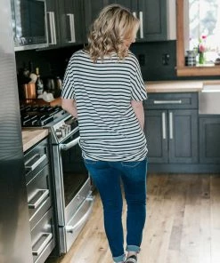 No Ship Drop Ship Hold The Line In Black & Ivory (GHG-S,M,2X) 15 No Ship Drop Ship Hold The Line In Black & Ivory (GHG-S,M,2X)