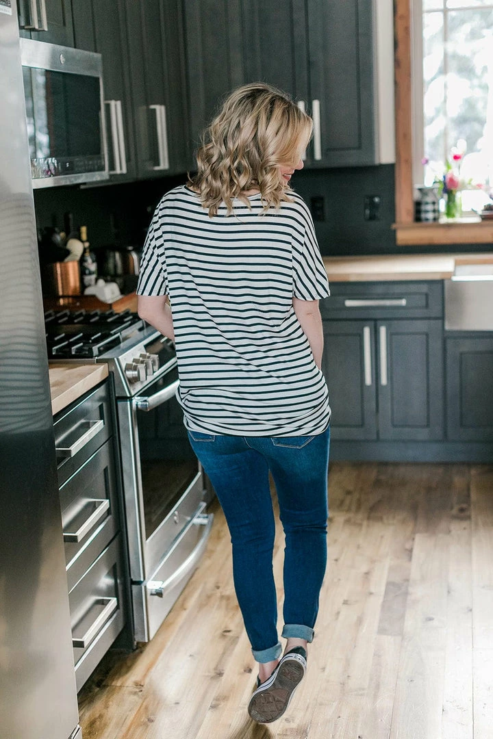 No Ship Drop Ship Hold The Line In Black & Ivory (GHG-S,M,2X) 3 No Ship Drop Ship Hold The Line In Black & Ivory (GHG-S,M,2X)