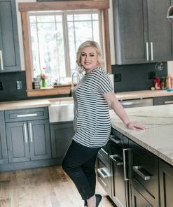 No Ship Drop Ship Hold The Line In Black & Ivory (GHG-S,M,2X) 20 No Ship Drop Ship Hold The Line In Black & Ivory (GHG-S,M,2X)