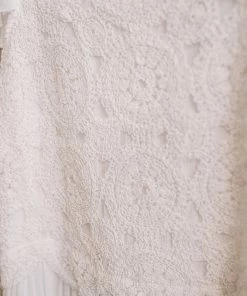 No Ship Drop Ship GHG- Shop Singles It's A Love Story White Crochet Lace Dress (GHG-S)