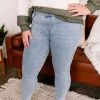 No Ship Drop Ship Jeggings For Days Light Wash Judy Blue Jeans (GHG)