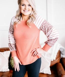 No Ship Drop Ship GHG- Shop Singles Life In Pieces Floral Color Block Raglan Top (GHG-S) 19 No Ship Drop Ship GHG- Shop Singles Life In Pieces Floral Color Block Raglan Top (GHG-S)