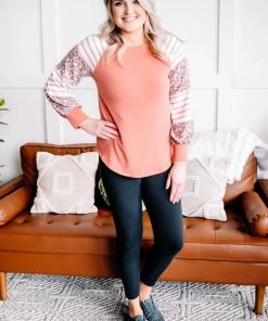 No Ship Drop Ship GHG- Shop Singles Life In Pieces Floral Color Block Raglan Top (GHG-S) 20 No Ship Drop Ship GHG- Shop Singles Life In Pieces Floral Color Block Raglan Top (GHG-S)