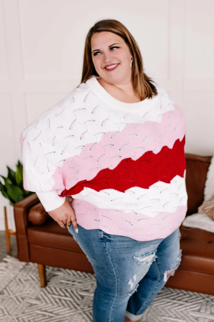 No Ship Drop Ship Love Is In The Air Sweater (GHG-S) Tops 3 No Ship Drop Ship Love Is In The Air Sweater (GHG-S) Tops