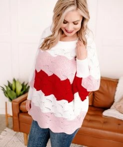 No Ship Drop Ship Love Is In The Air Sweater (GHG-S) Tops