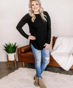 No Ship Drop Ship Never Be Basic Top In Black (GHG-S,M) 13 No Ship Drop Ship Never Be Basic Top In Black (GHG-S,M)