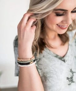 No Ship Drop Ship Laid Back 'N Low Key Bracelet Set