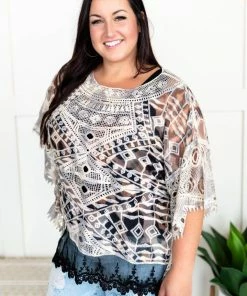 No Ship Drop Ship Flight Of Fancy Poncho In Green