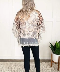 No Ship Drop Ship Flight Of Fancy Poncho In Green