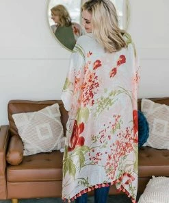 No Ship Drop Ship Sand And Sun Tropical Kimono Apparel