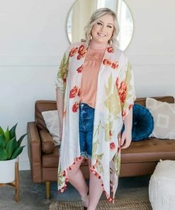 No Ship Drop Ship Sand And Sun Tropical Kimono Apparel