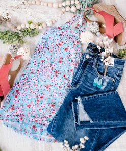 No Ship Drop Ship Poppy Me Floral Sleeveless Top (GHG-S-X) 24 No Ship Drop Ship Poppy Me Floral Sleeveless Top (GHG-S-X)