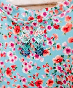 No Ship Drop Ship Poppy Me Floral Sleeveless Top (GHG-S-X) 27 No Ship Drop Ship Poppy Me Floral Sleeveless Top (GHG-S-X)