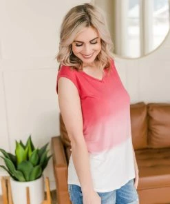 No Ship Drop Ship Simply Sunrise Sleeveless Top