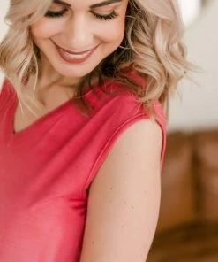 No Ship Drop Ship Simply Sunrise Sleeveless Top